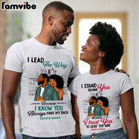 Personalized Lead The Way Couple T Shirt SB103 67O65 thumb 1