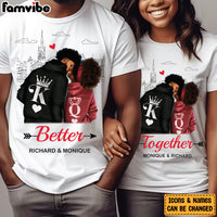 Personalized Better Together BWA Couple T Shirt SB142 26O47 thumb 1