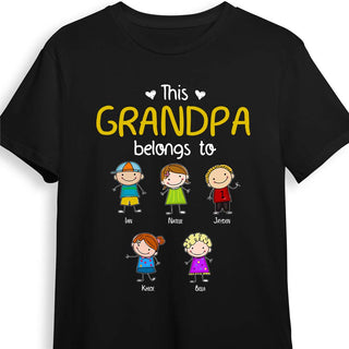 Personalized Grandpa T Shirt MY111 81O34