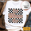 Personalized Best Mama Ever Sleeve Printed T-shirt 32719 1