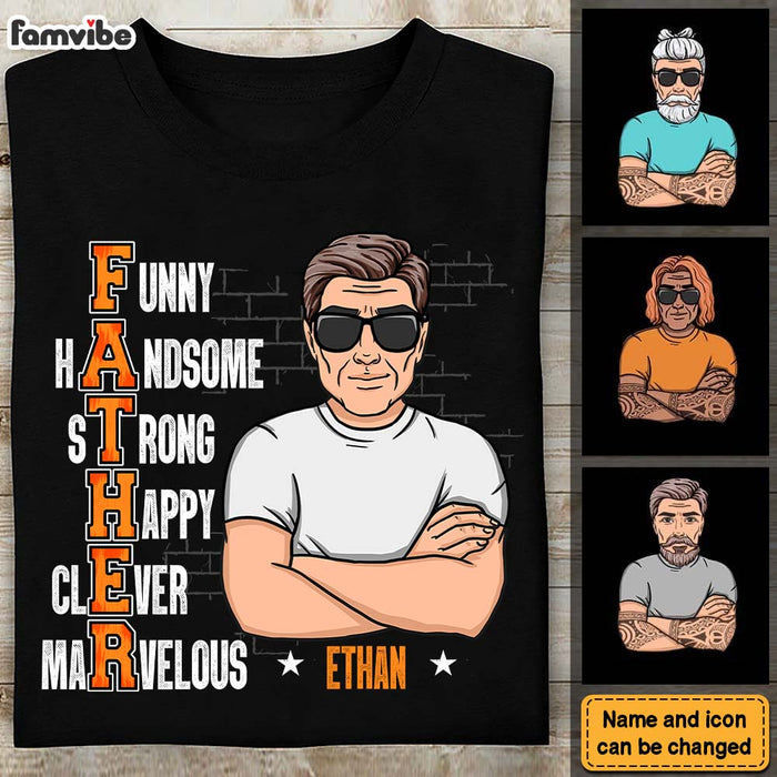 Personalized Gift For Dad Father Shirt - Hoodie - Sweatshirt 32558 1