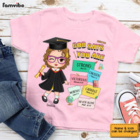 Personalized Graduation God Says I Am Kid T Shirt - Kid Hoodie - Kid Sweatshirt 32602 thumb 1
