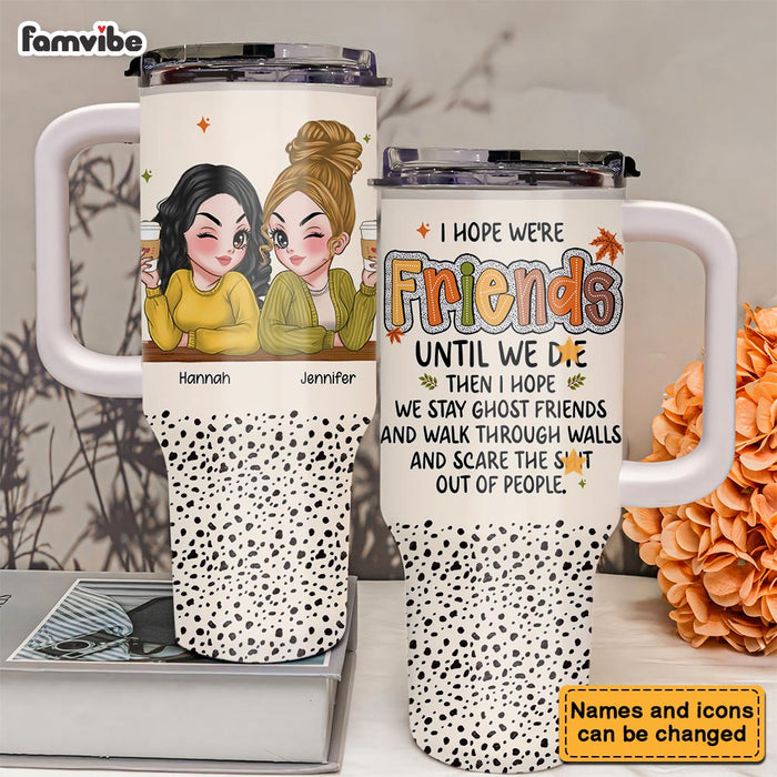 Personalized Gift For Besties Friends 40oz Tumbler With Straw 35091 1