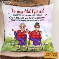 Personalized Gift To My Old Friend Pillow 32862 thumb 1
