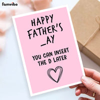 Funny Father's Day Card For Husband thumb 1