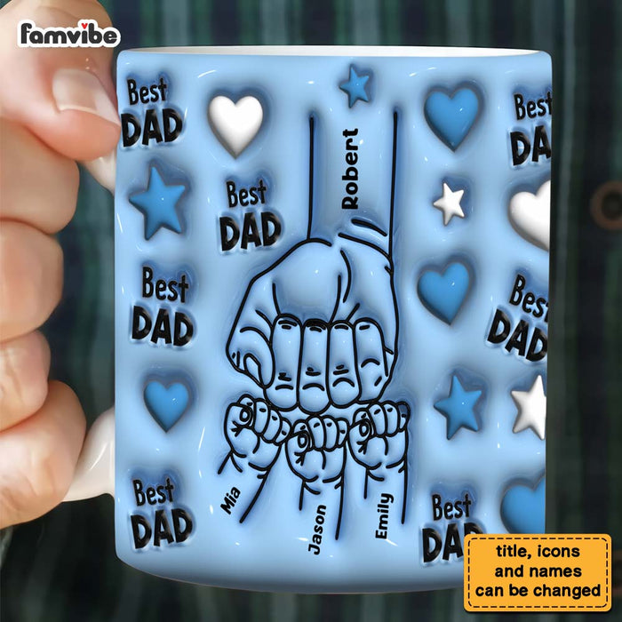 Personalized Gift For Dad 3D Inflated Effect Mug 32817 1