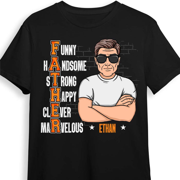 Personalized Gift For Dad Father Shirt - Hoodie - Sweatshirt 32558 1