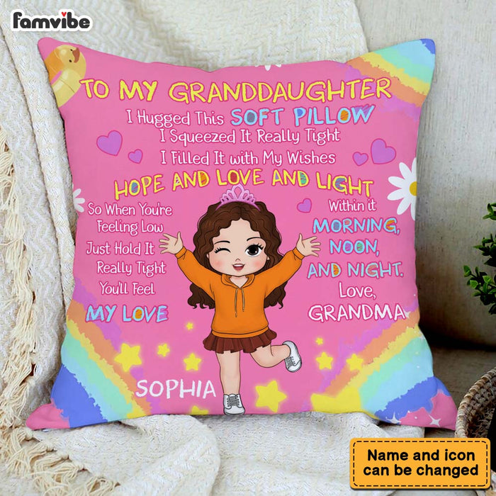 Personalized Gift For Granddaughter Hug This Pillow 34133 1