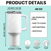 Personalized Gift For Besties Friends 40oz Tumbler With Straw 35091 thumb 1