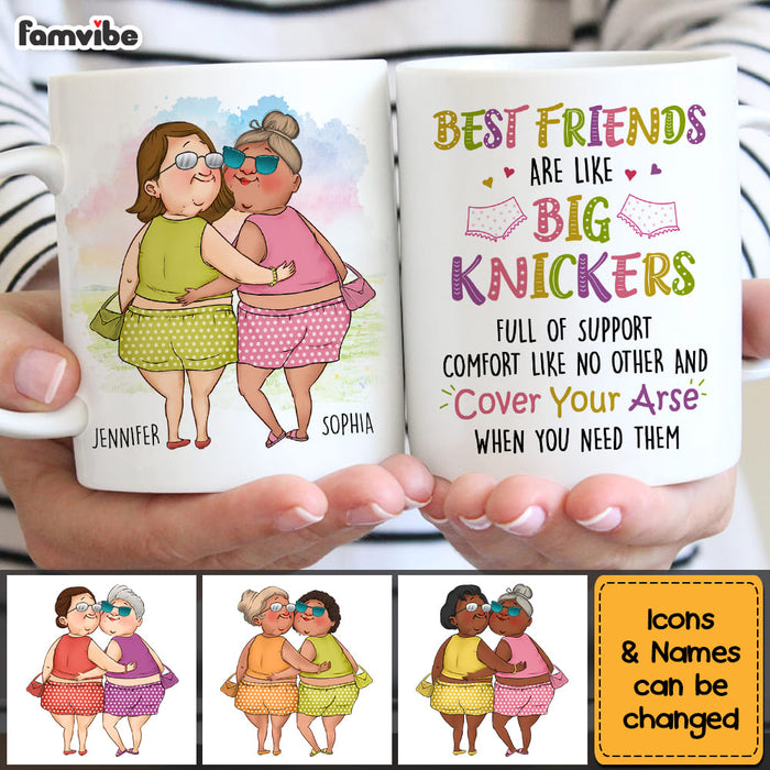 Personalized Gift for Old Friend Big Knickers Mug 32560 1