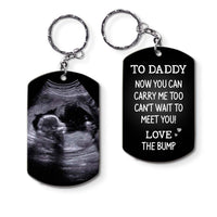 Personalized Gift For Custom Photo To Daddy Now You Can Carry Me Too Aluminum Keychain 32912 thumb 1