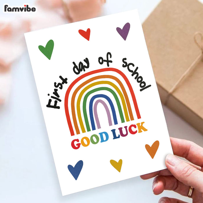 Good Luck At School Card 1