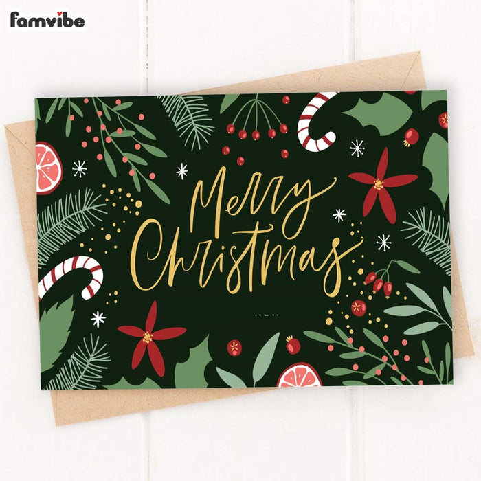 Merry Christmas Green Card 35394 1