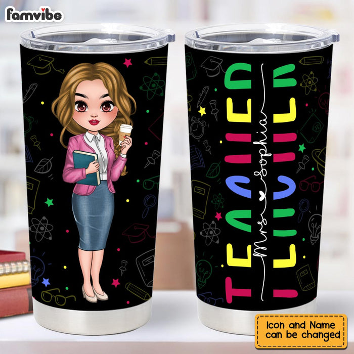 Personalized Gift For Teacher Full Printed Tumbler 34588 1