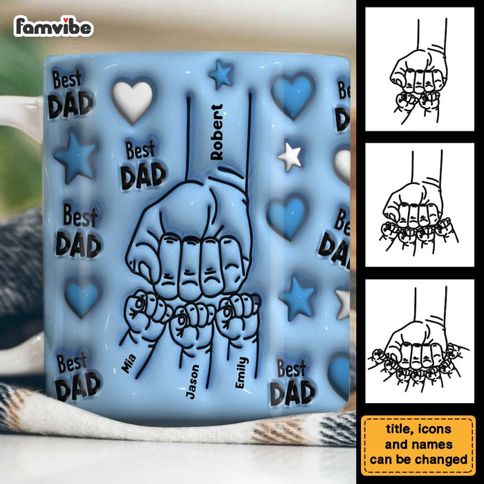 Personalized Gift For Dad 3D Inflated Effect Mug 32817 1