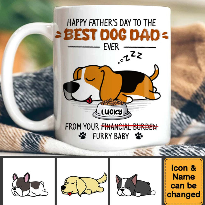 Personalized Gift For Dog Mom,  Dog Dad From Your Furry Baby Mug 32846 1