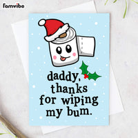 Daddy Thanks For Wiping My Bum Card 35366 thumb 1