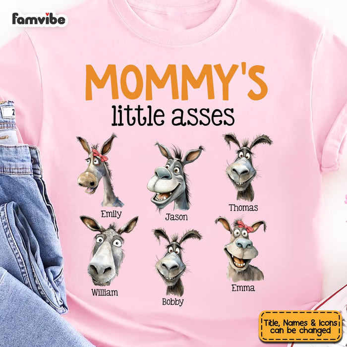 Personalized Gift for Mom Grandma Little Asses Shirt - Hoodie - Sweatshirt 33940 1