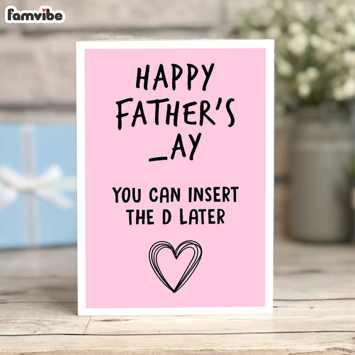 Funny Father's Day Card For Husband 1