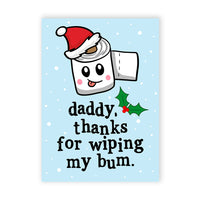 Daddy Thanks For Wiping My Bum Card 35366 thumb 1
