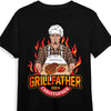 Personalized Gift For Dad The Grillfather Shirt - Hoodie - Sweatshirt 32836 1