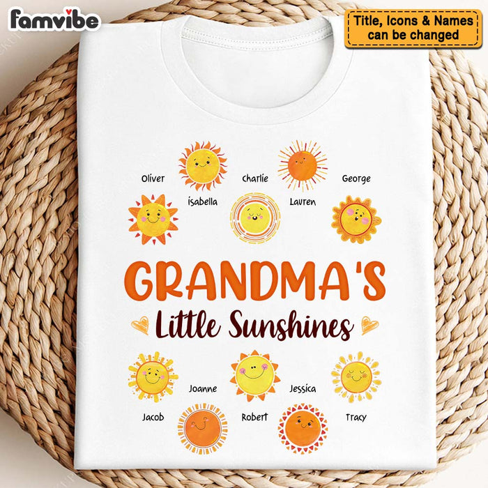 Personalized Gift Grandma's Little Sunshines Shirt - Hoodie - Sweatshirt 34442 1