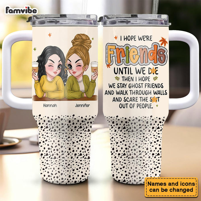 Personalized Gift For Besties Friends 40oz Tumbler With Straw 35091 1