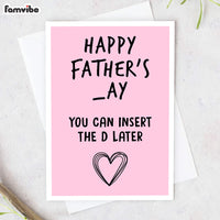 Funny Father's Day Card For Husband
