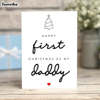 Frist Christmas As Daddy Card 35370 thumb 1