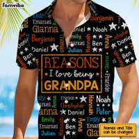 Personalized Gift For Grandpa Word Art Hawaiian Set 33670 thumb 1