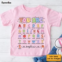 Personalized Gift For Kid You Are Alphabet Kid T Shirt - Kid Hoodie - Kid Sweatshirt 34792 thumb 1