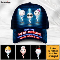 Personalized Gift For Dad Funny We're Awesome Cap 33664 thumb 1