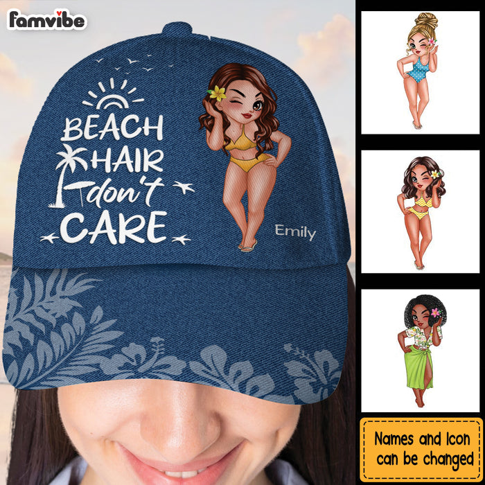 Personalized Gift For Beach Lovers Beach Hair Don't Care Cap 33843 1