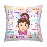 Personalized Gift For Granddaughter Unicorn Custom Name Pillow 30749 thumb 1