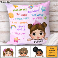 Personalized I Dream Big Granddaughter Pillow 28216 thumb 1