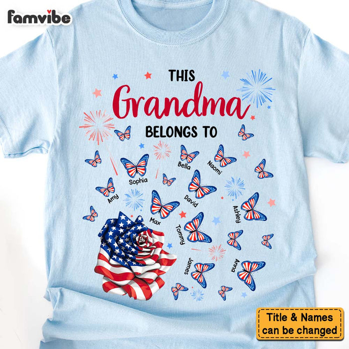 Personalized Gift For Grandma This Grandma Belongs To Shirt - Hoodie - Sweatshirt 31817 1
