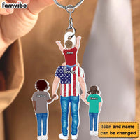 Personalized Gift For Dad Acrylic Keychain 33077 thumb 1