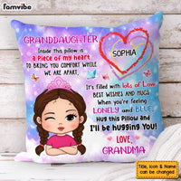Personalized Gift For Grandkid Hug This Pillow 26956 thumb 1