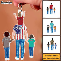 Personalized Gift For Dad Acrylic Keychain 33077 thumb 1