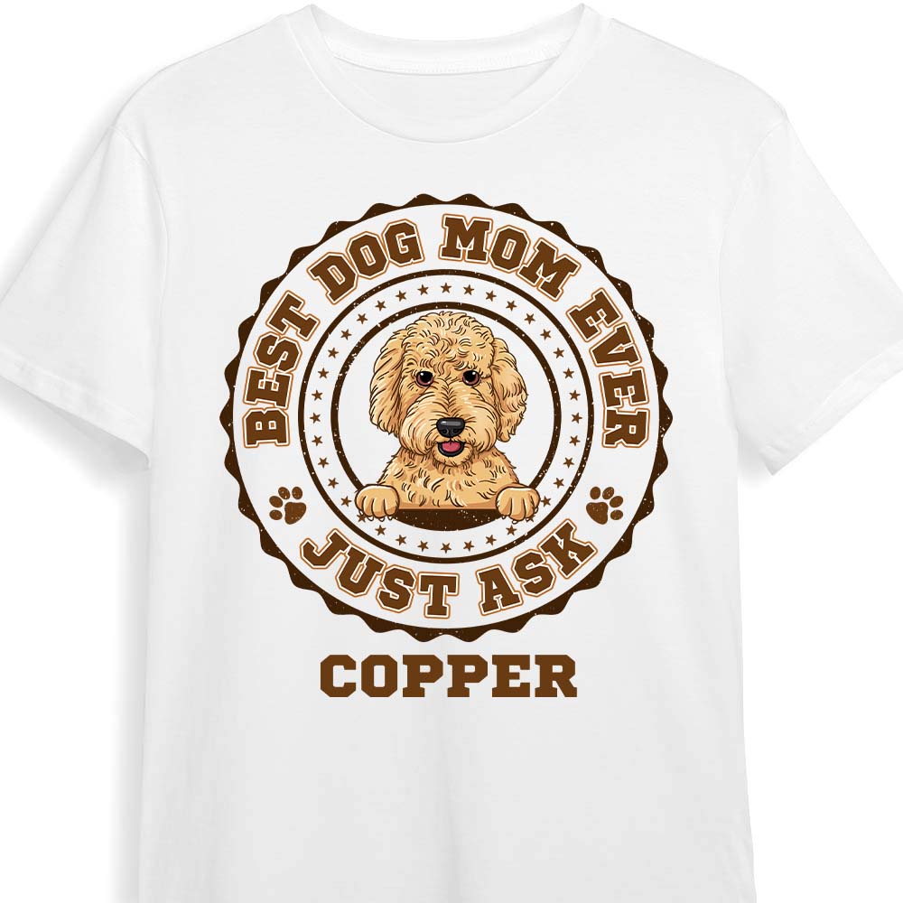 Personalized Certified Dog Mom Shirt - Hoodie - Sweatshirt 24499