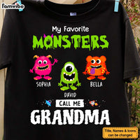 Personalized My Favorite Little Monsters Call Me Grandpa Shirt - Hoodie - Sweatshirt 25669 thumb 1
