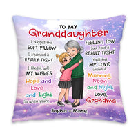 Hug This Pillow Gift: Personalized Present for Granddaughter from Grandma thumb 1