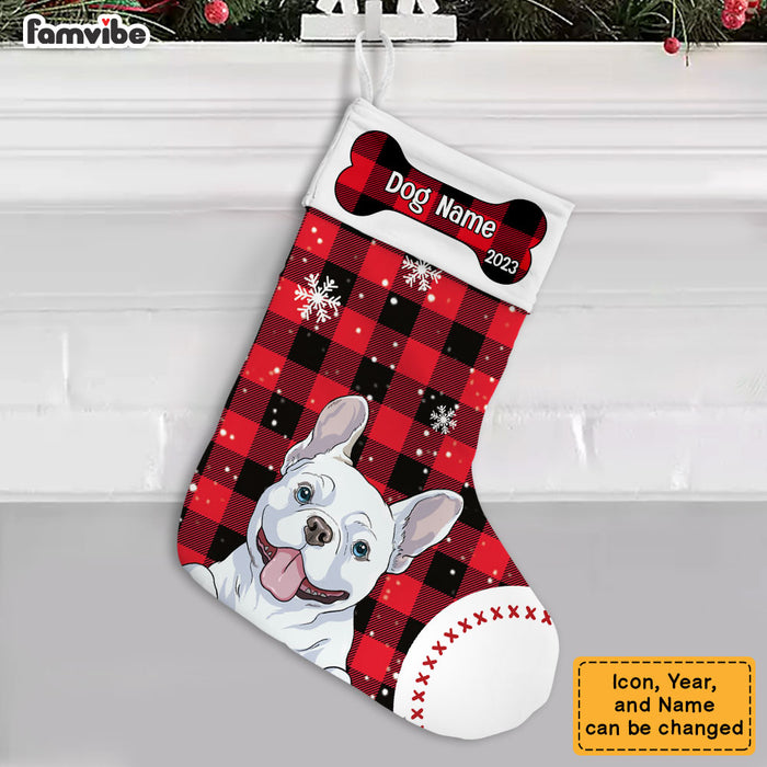 Personalized Christmas Dog Stocking SB301 23O36 1