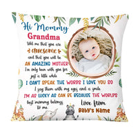 Personalised This Grandma Belongs To Cushion Cover - Mothers Day