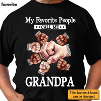 Personalized My Favorite Little Monsters Call Me Grandpa Shirt - Hoodie - Sweatshirt 25669 thumb 1