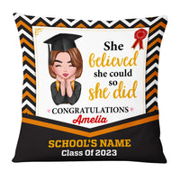 Personalized Graduation Girl Pillow AP141 23O53 thumb 1