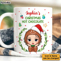 Personalized Christmas Gift For Granddaughter Hot Chocolate Mug 29944 thumb 1