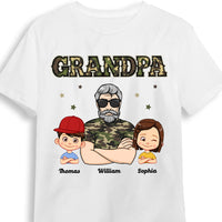 Personalized Gift For Grandpa Camo Shirt - Hoodie - Sweatshirt 33512 thumb 1