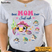 Personalized Gift For Mom B est Mom Ever Just Ask Shirt - Hoodie - Sweatshirt 31925 thumb 1