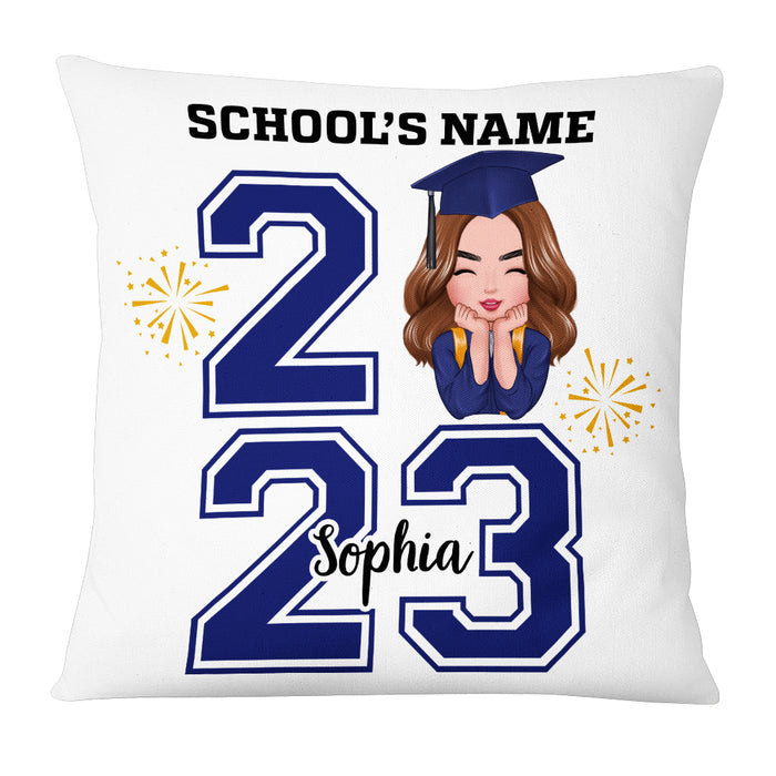 Personalized Graduation Girl Boy Pillow AP202 30O53 1